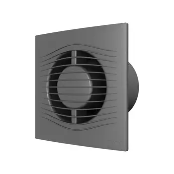 вентилятор фланцевый ERA Slim 5C Gray metal D125 обратный клапан