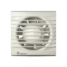 вентилятор фланцевый S&amp;P EDM 80N белый