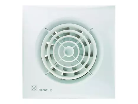 вентилятор фланцевый S&P Silent 100 CZ белый