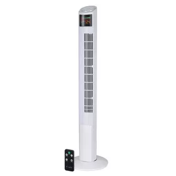 вентилятор-колонна напольный LEX LXFC8368 120Вт 2 реж. пульт ДУ белый