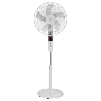 вентилятор напольный LEX LXFC8346 50Вт 3 реж. пульт ДУ белый