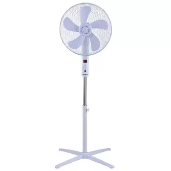 вентилятор напольный POLARIS PSF4040RC 55Вт 3режима пульт ДУ белый