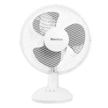 вентилятор настольный Blackton Bt F1121 30Вт 2 режима белый/серый
