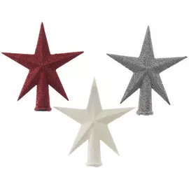 верхушка Звезда 13см пластик в асс-те