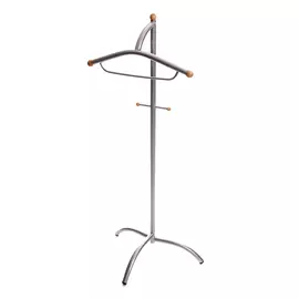 вешалка костюмная 560х360х1280мм металлик металл