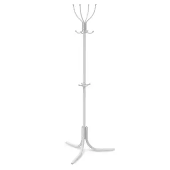 вешалка напольная Комфорт 4 ВК4 650х650х1790мм матовая серая