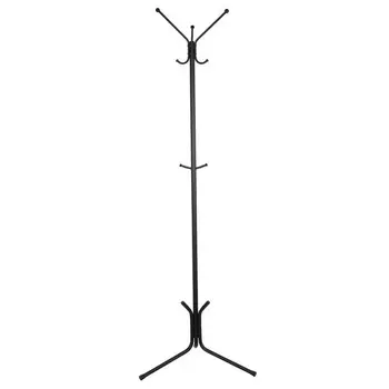 вешалка напольная Луч 3 630х630х1770мм черный