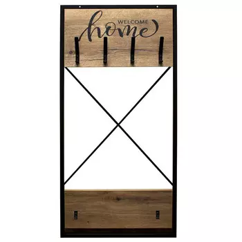 вешалка настенная Cintre 6 крючков 600x1200 дуб горный