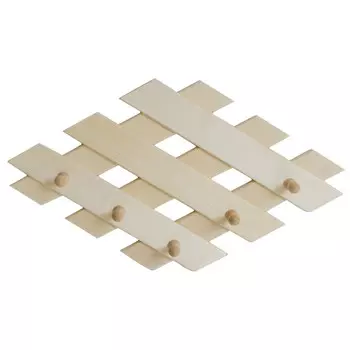 вешалка Ромб 5м 640х370х70 осина