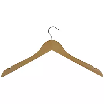 вешалка РЫЖИЙ КОТ 44,5см универсальная с выемками дерево