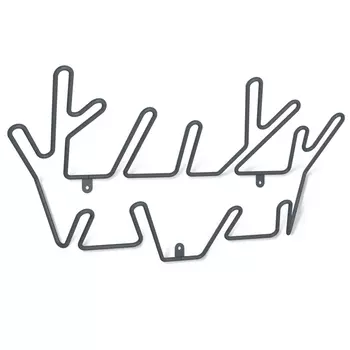 вешалка Sheffilton SHT-WH36 510х108х274мм антрацит металл