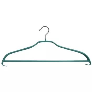 вешалка TODELIA 36см универсальная металл с покрытием ПВХ мятный