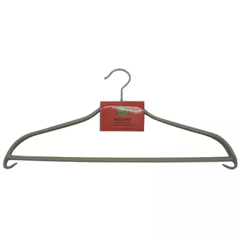 вешалка TODELIA 36см универсальная металл с покрытием ПВХ серый