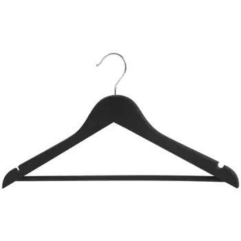 вешалка TODELIA Soft Touch 44,5см универсальная дерево, резиновое покрытие