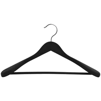 вешалка TODELIA Soft Touch 45см для верней одежды дерево, резиновое покрытие