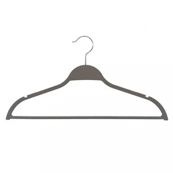 вешалка TODELIA Soft Touch 46см универсальная пластик, резиновое покрытие