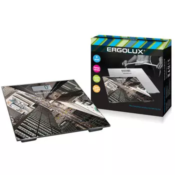 весы ERGOLUX ELX-SB02-C08 стекло до 180кг город