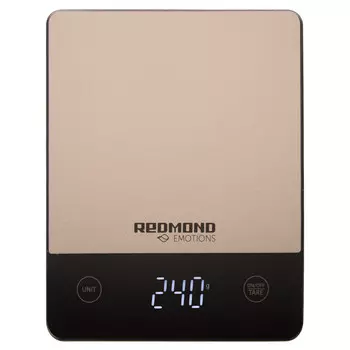 весы кухонные REDMOND RS-M769 до 10кг металл шампань