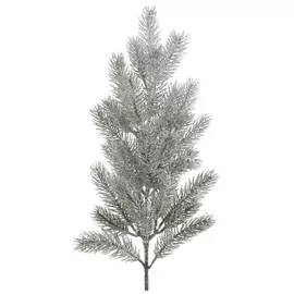 ветка новогодняя Еловая заснеженная 66см