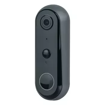 видеозвонок NAVIGATOR умный с датчиком движения IP54 WiFi черный