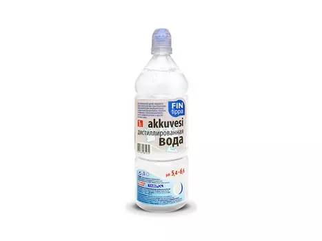 вода дистиллированная FIN TIPPA 1 л