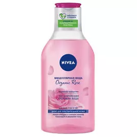 вода мицеллярная NIVEA Organic Rose 400мл