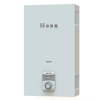 водонагреватель газовый НЕВА 4511Е 22кВт белый