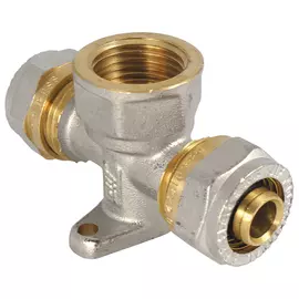 водорозетка JIF обжим металлопластиковая 16хВР 1/2х16