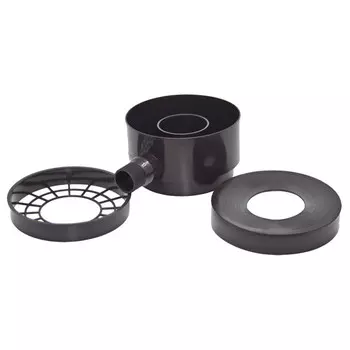 водосборник дождевой воды d110мм коричневый