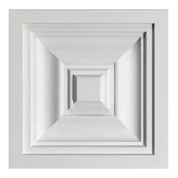 вставка декоративная BELLO-DECO В3 24х93х93мм стеновая полимер(xps) белая, арт. 00-00106515