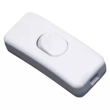 выключатель 1-клавишный белый