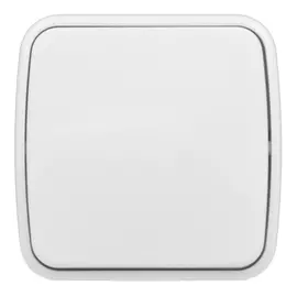 выключатель 1-клавишный EKF Минск 10А белый EGV10-021-10