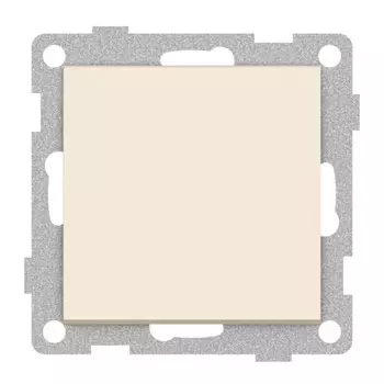 выключатель 1-клавишный GUSI Ugra перекрестный 10А бежевый
