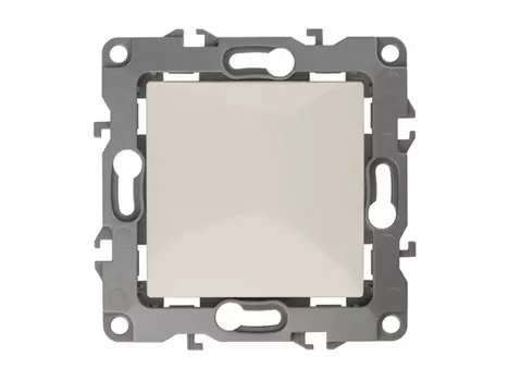 выключатель 1-клавишный ЭРА серия 12 слоновая кость