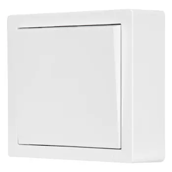 выключатель 1-клавишный LEZARD Leto белый