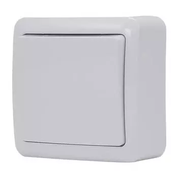 выключатель 1-клавишный LEZARD Viola белый