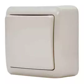 выключатель 1-клавишный LEZARD Viola кремовый