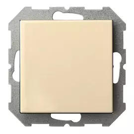 выключатель 1-клавишный LIREGUS Epsilon, крем