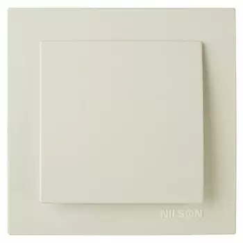 выключатель 1-клавишный NILSON Touran Naturel, кремовый