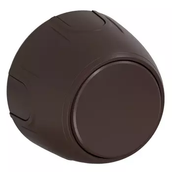 выключатель 1-клавишный ONEKEYELECTRO Rotondo коричневый