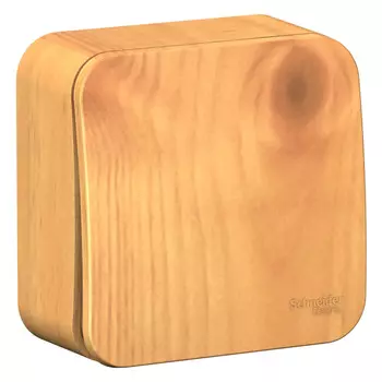 выключатель 1-клавишный SCHNEIDER ELECTRIC Blanca 10A ясень