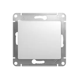 выключатель 1-клавишный SCHNEIDER ELECTRIC Glossa, белый