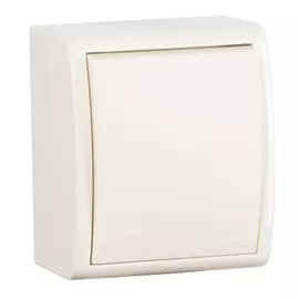 выключатель 1-клавишный SIMON серия 15 Aqua IP54, слоновая кость