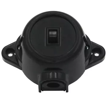 выключатель 1-клавишный ВЭП СВЕТ 250В 10А IP20 черный