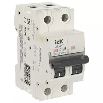 выключатель автоматический IEK ARMAT M06N 2P C 25А