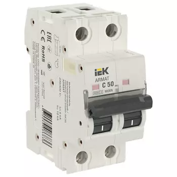 выключатель автоматический IEK ARMAT M06N 2P C 50А