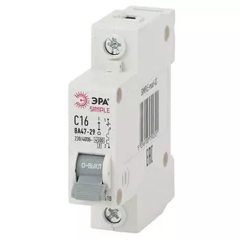 выключатель автоматический ЭРА 1P Simple 40А С 4,5кА