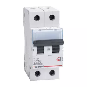 выключатель автоматический LEGRAND 2P 16А