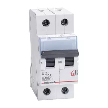 выключатель автоматический LEGRAND 2P 25А