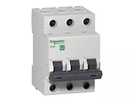 выключатель автоматический SCHNEIDER ELECTRIC 3P 40А С 4,5кА EASY 9